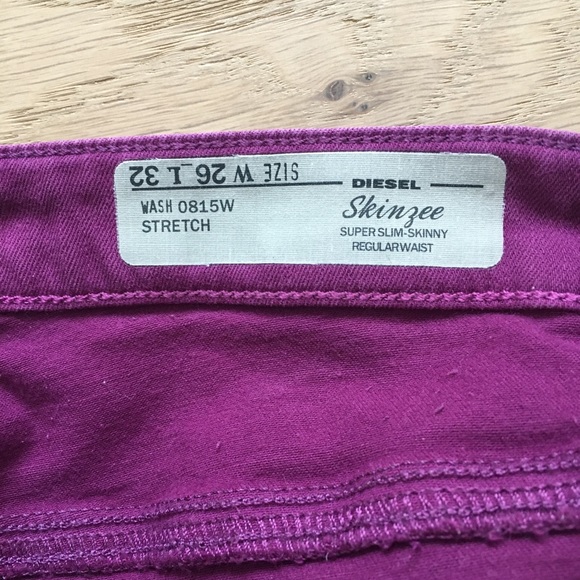 Diesel Skinzee stretch super slim skinny - Picture 4 of 4